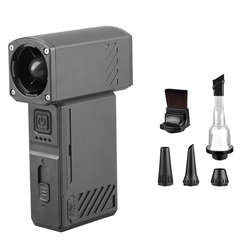 Outdoor Power Vacuum - Draagbare stofzuiger en blaasapparaat, krachtige buitenhandventilator,