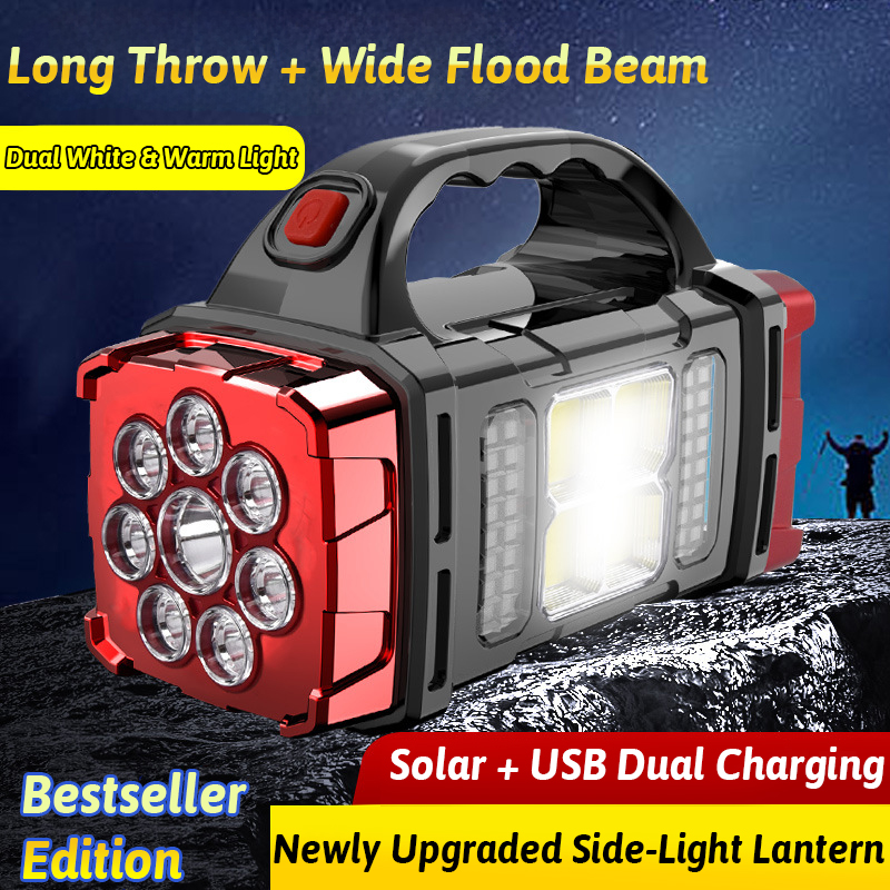 Outdoor Power Source - Dubbele kleur + dubbele lichtbron Op