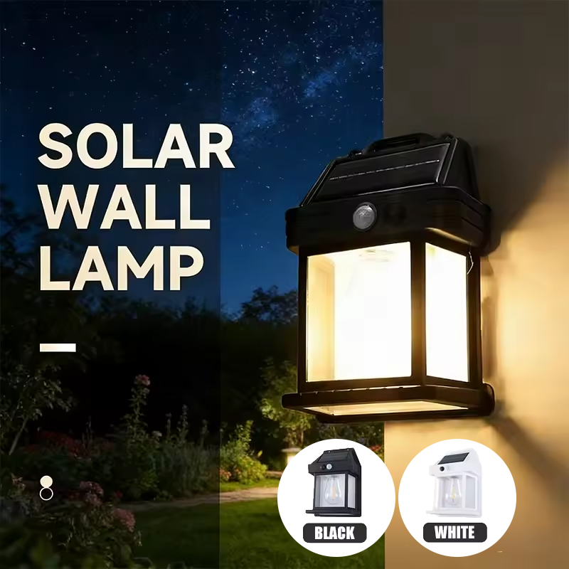 Outdoor Power Outlet Weatherproof - Buitenlamp op zonne-energie, IP65 waterdicht, met