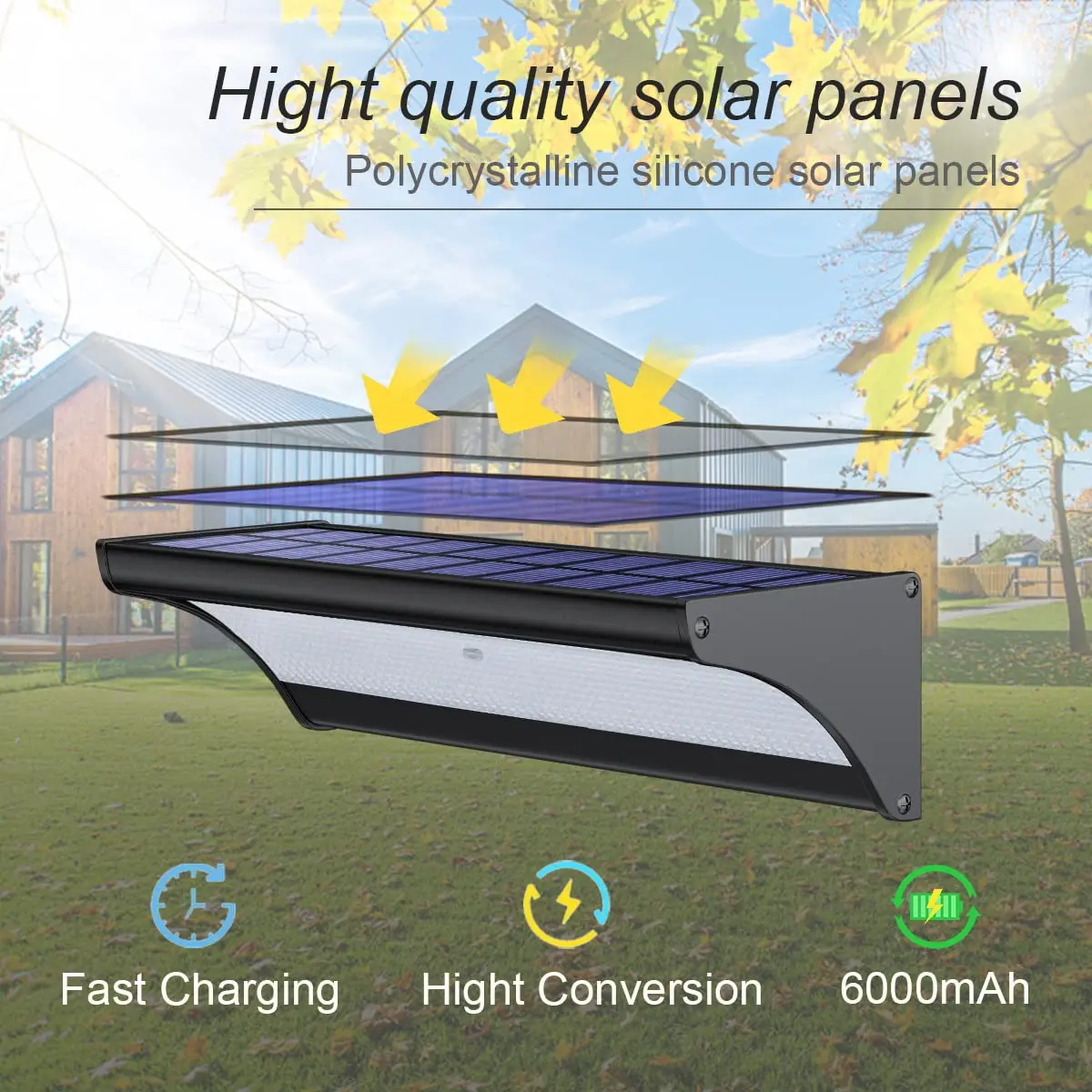 60/48Led Outdoor Solar Wandlam - Outdoor Power Outlet Weatherproof recensie en prijs