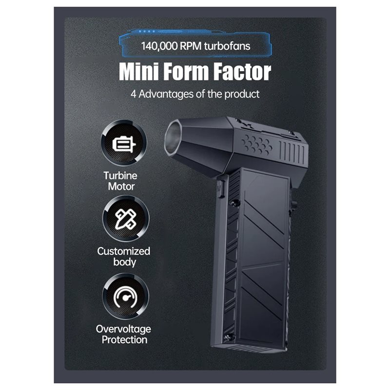 X6 Pro Krachtige Fan 140000RPM - Outdoor Power Vacuum recensie en prijs