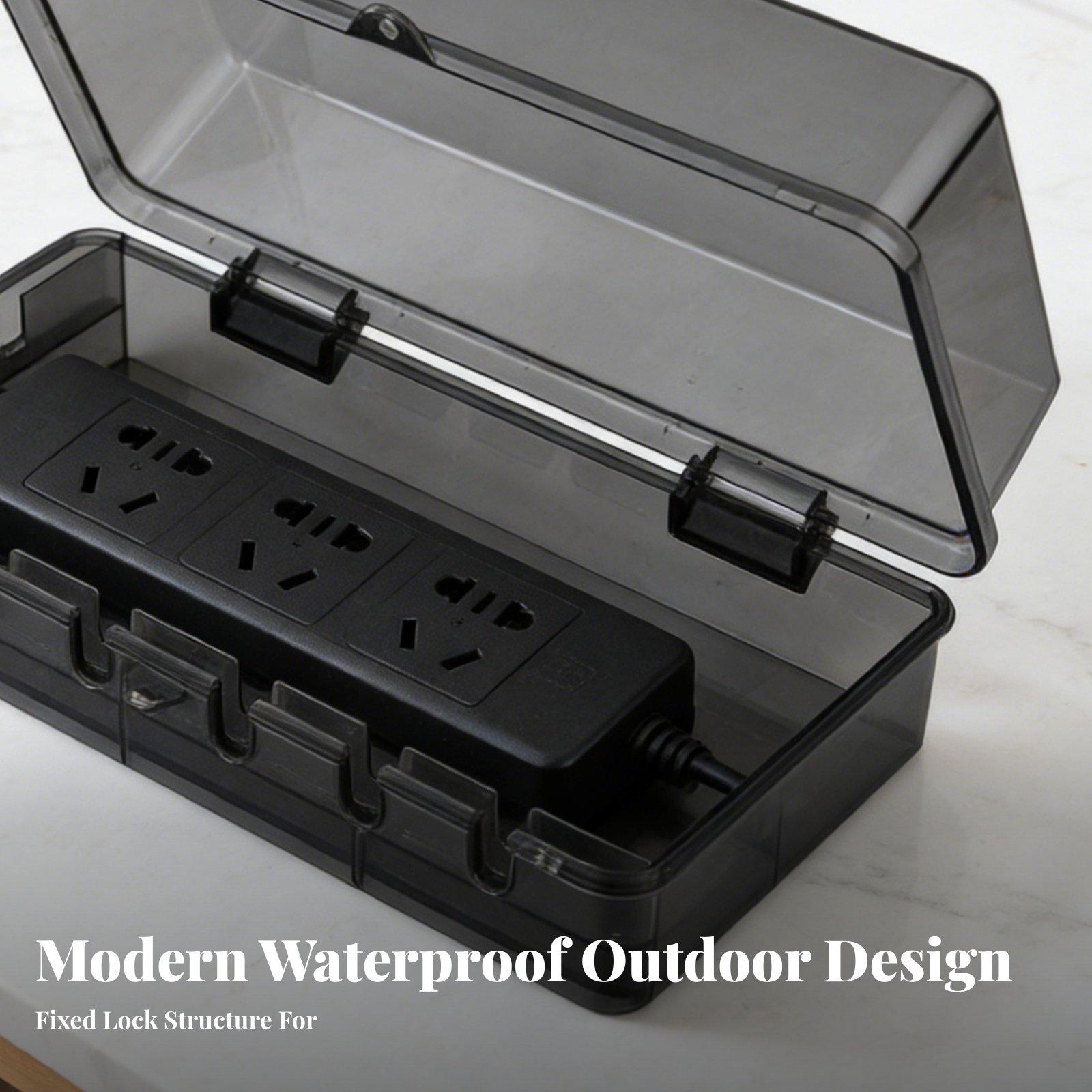 Waterdichte stroomstripsdoos,  - Outdoor Power Strip With Cover recensie en prijs