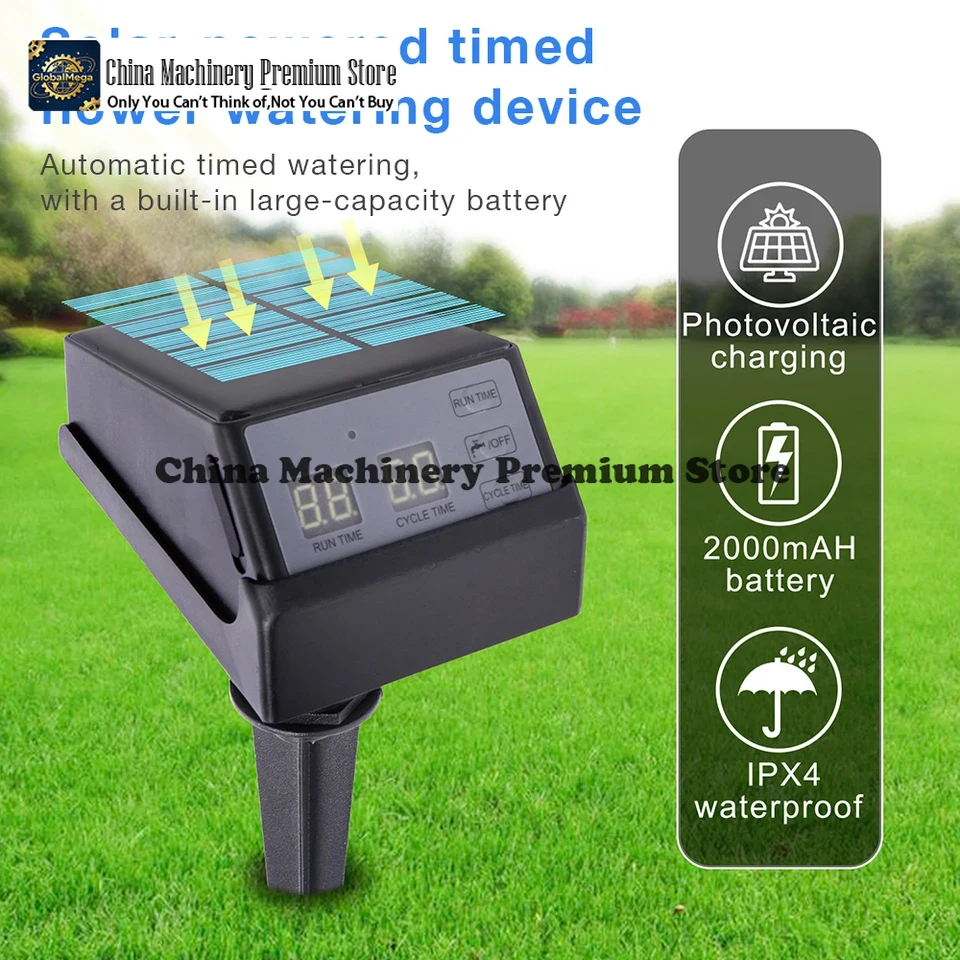 Nieuwe op zonne-energie werken - Outdoor Power With Timer recensie en prijs