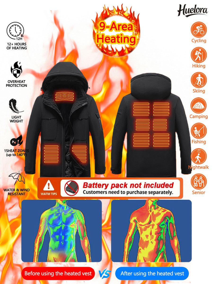 Huelora 9-gebied verwarmingsja - Outdoor Power Not Working recensie en prijs