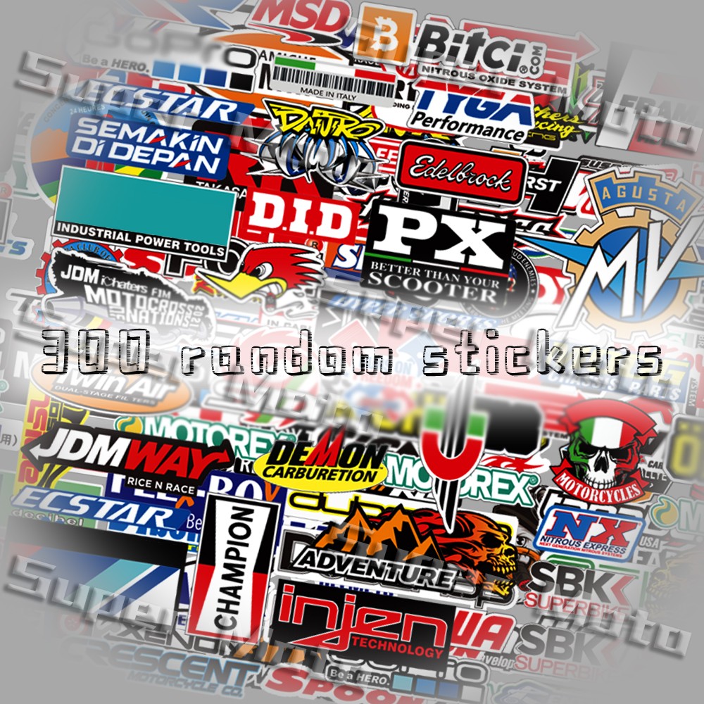 Motorfiets stickers race spons - Castrol Oil Gtx recensie en prijs