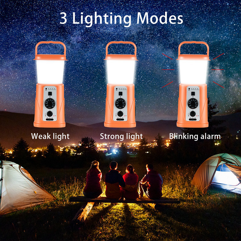 Solar Crank Radio met lichtgev - Outdoor Power Group recensie en prijs