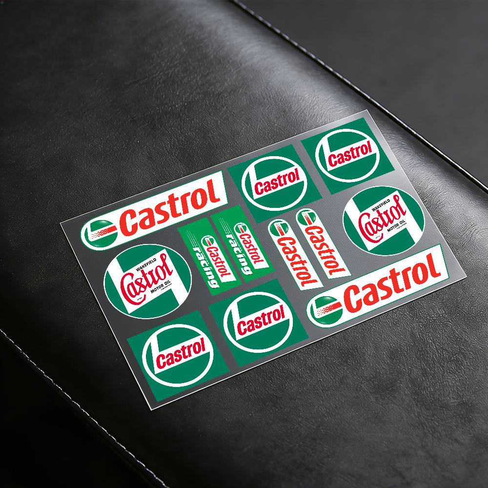 Stickers Moto Sticker Auto Bod - Castrol Oil Gtx recensie en prijs