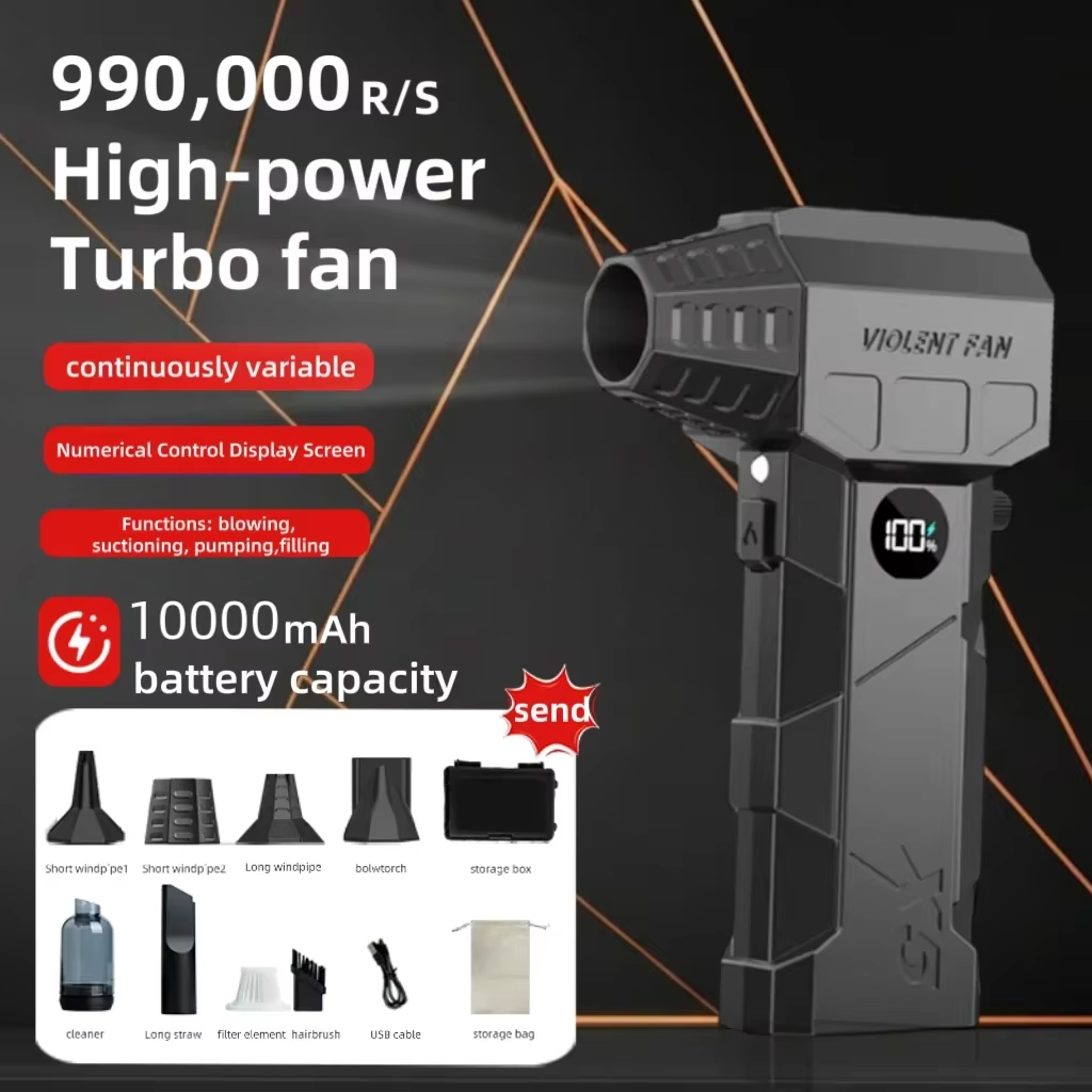 X5 turbofanmotor met 99.000 to - Outdoor Power Vacuum recensie en prijs