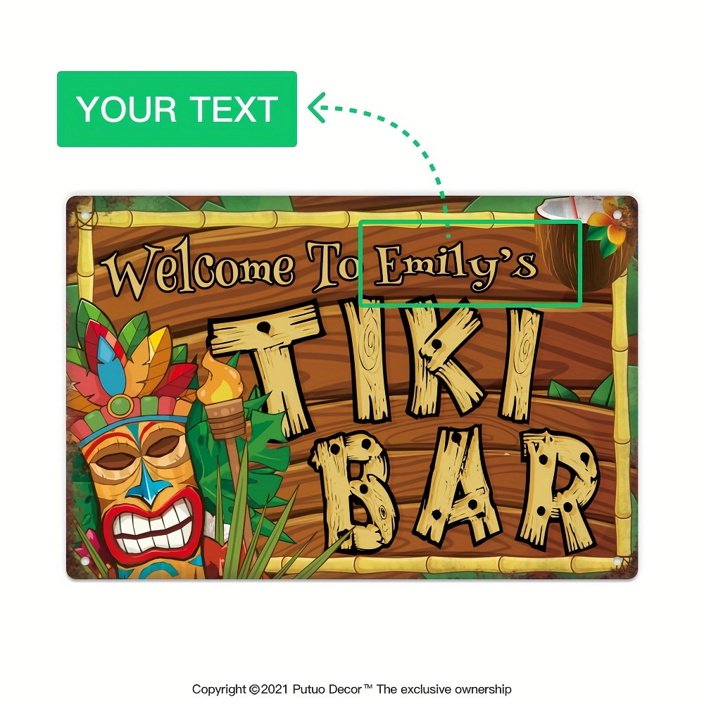 Aangepaste decoratieve Tiki Ba - Outdoor Power Bar recensie en prijs