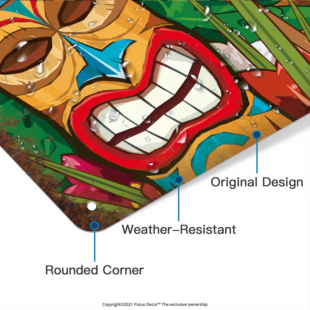 Aangepaste decoratieve Tiki Ba - Outdoor Power Bar recensie en prijs