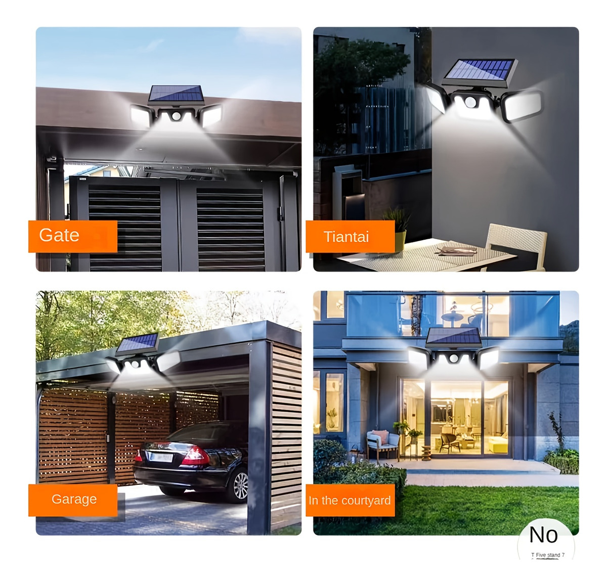 LED wandlamp op zonne-energie  - Outdoor Power Outlet Weatherproof recensie en prijs