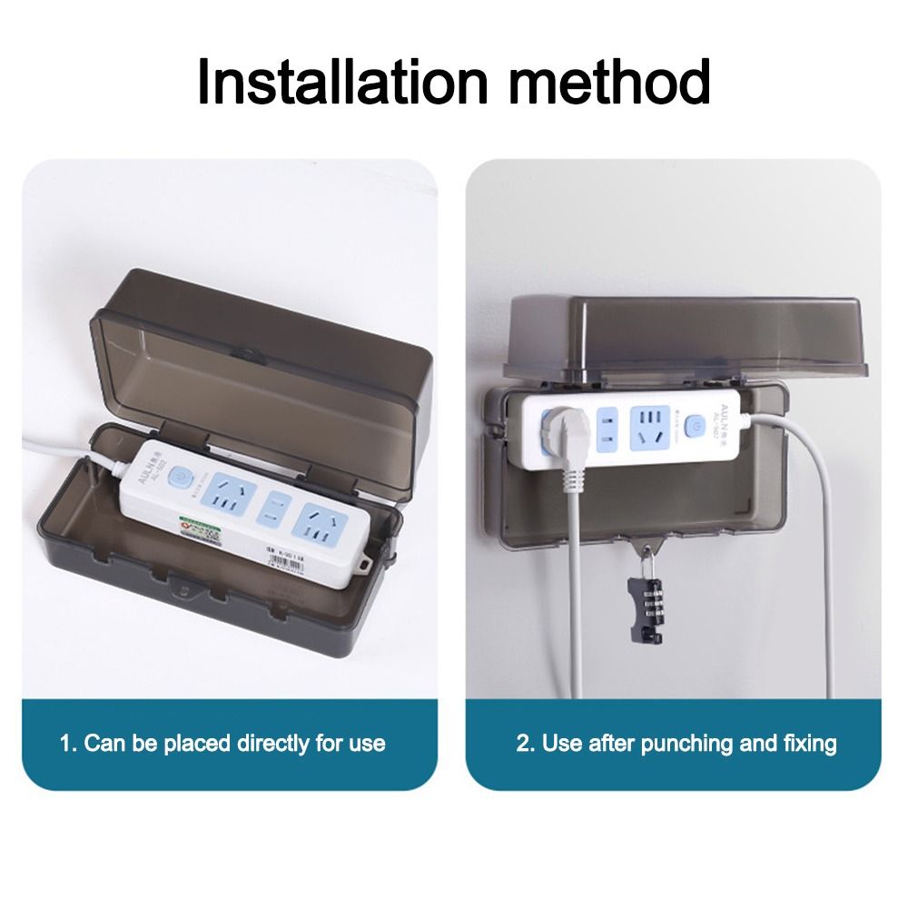 Draagbare kunststof stekkerdoo - Outdoor Power Outlet Weatherproof recensie en prijs