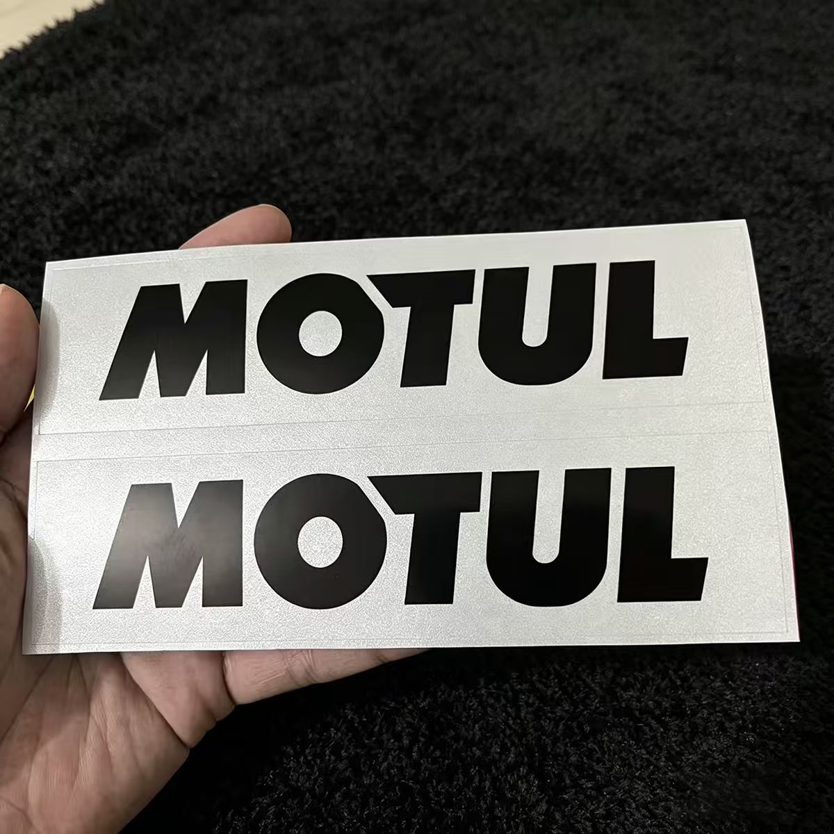 Reflecterende MOTUL sticker lo - Castrol Oil Gtx recensie en prijs