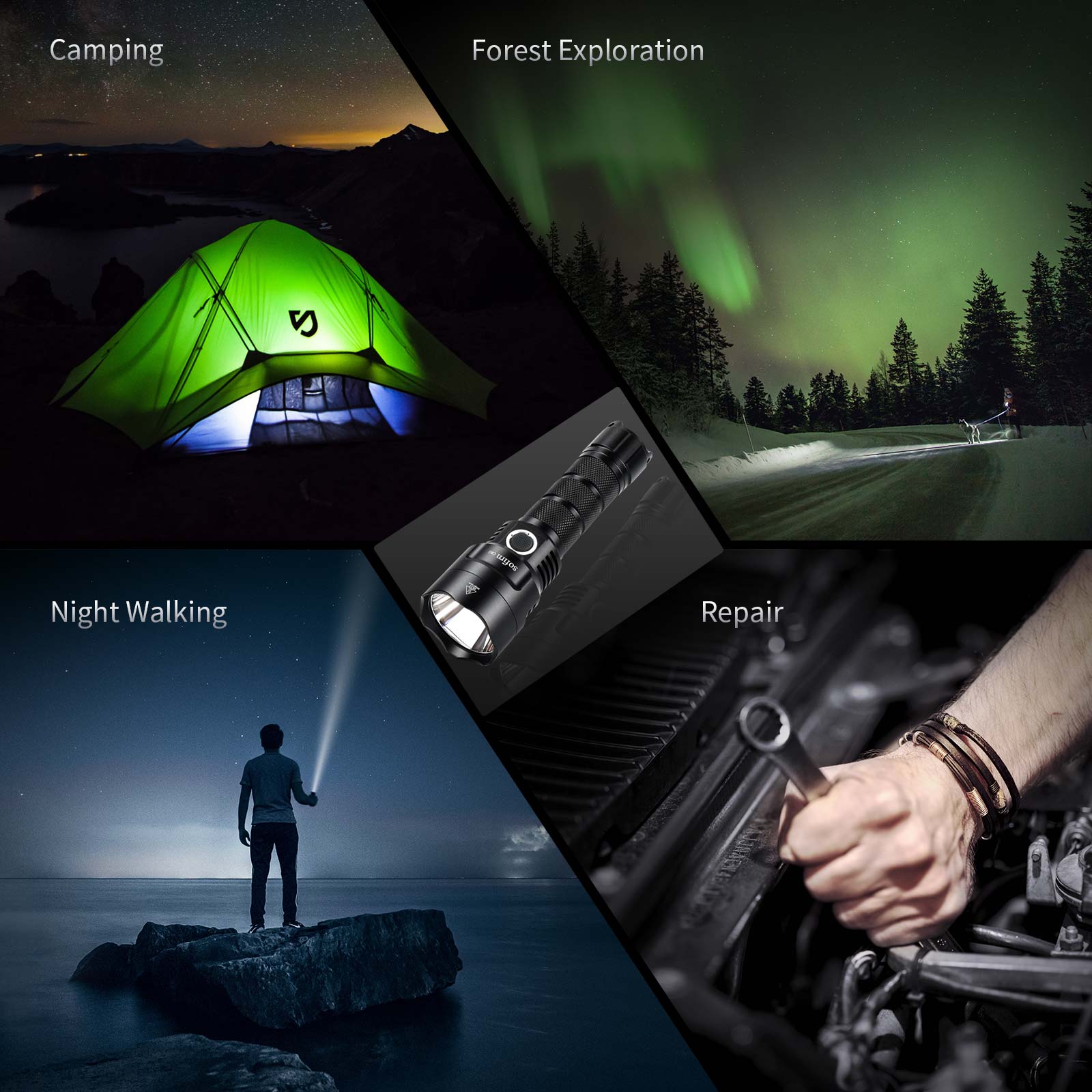 Sofirn C8G Krachtige 21700 LED - Outdoor Power Group recensie en prijs